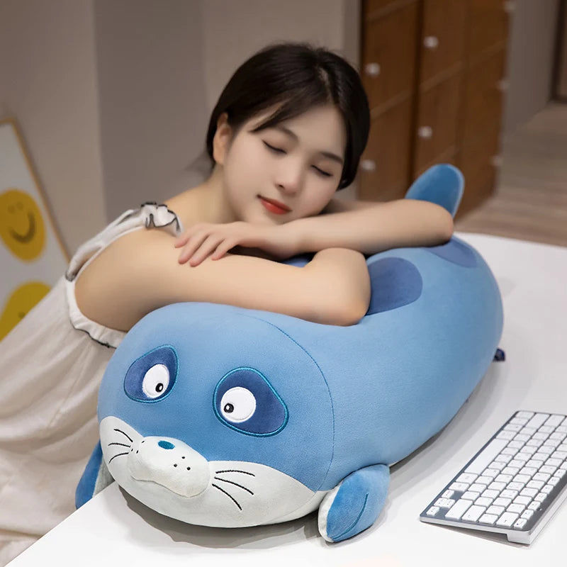 kawaiies-softtoys-plushies-kawaii-plush-Huge Sleeping Buddies Seal Plushies Soft toy 