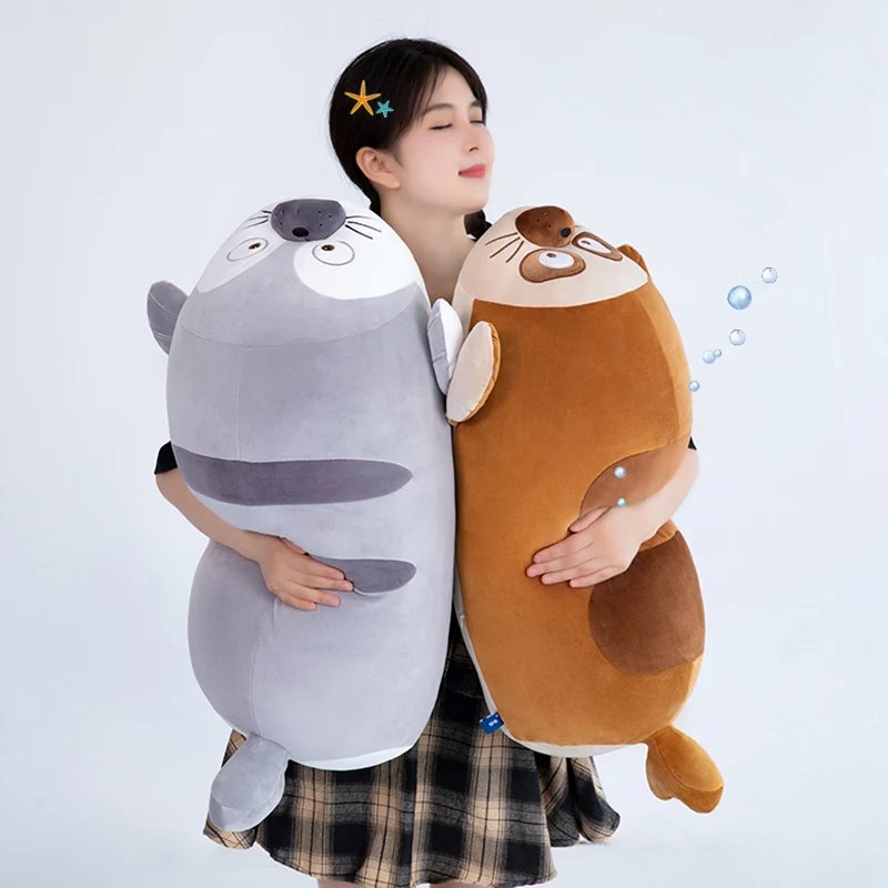 kawaiies-softtoys-plushies-kawaii-plush-Huge Sleeping Buddies Seal Plushies Soft toy 