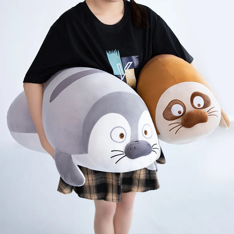 kawaiies-softtoys-plushies-kawaii-plush-Huge Sleeping Buddies Seal Plushies Soft toy 