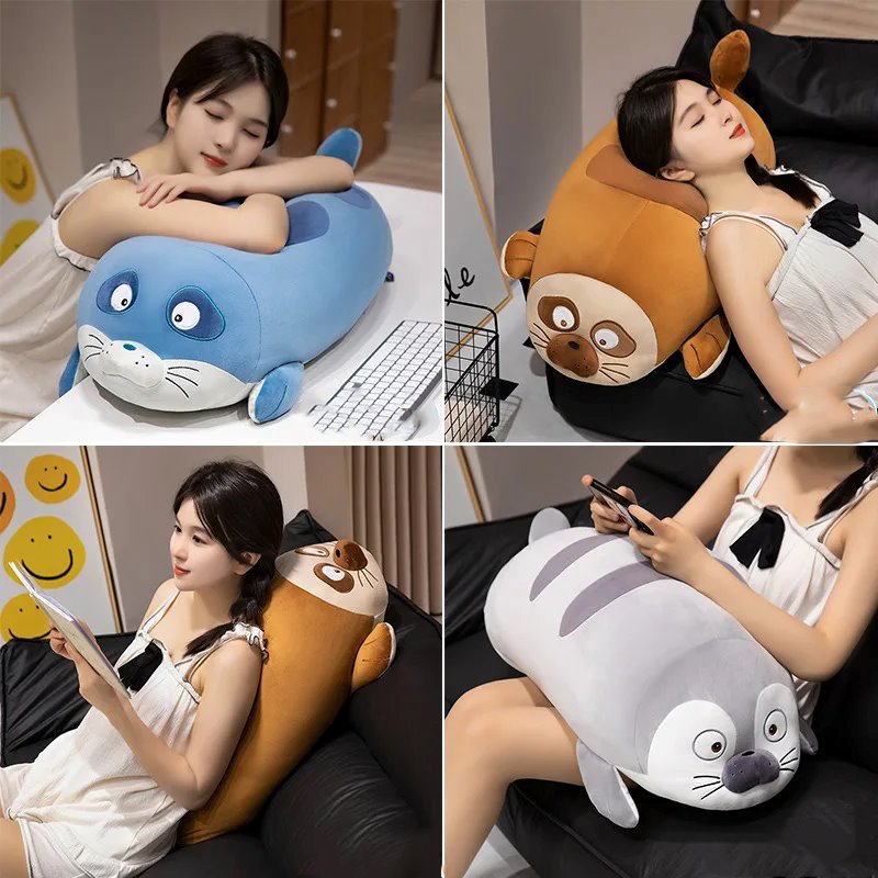 kawaiies-softtoys-plushies-kawaii-plush-Huge Sleeping Buddies Seal Plushies Soft toy 