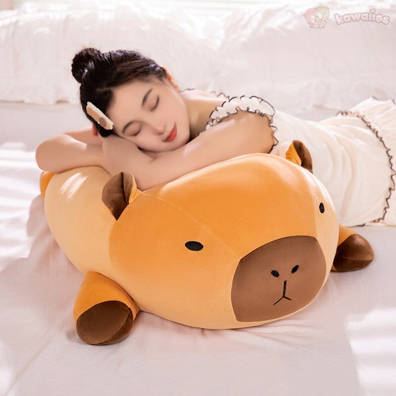 kawaiies-softtoys-plushies-kawaii-plush-Huge Snuggly Capybara Plushie Soft toy 