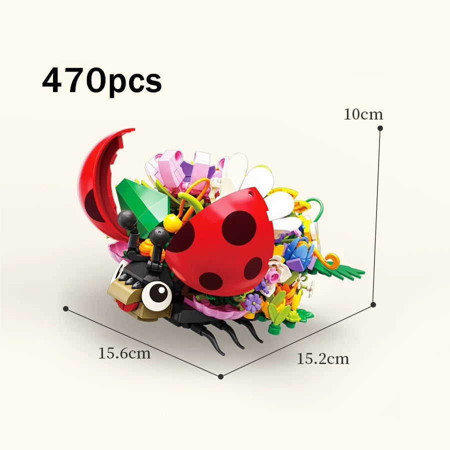 kawaiies-softtoys-plushies-kawaii-plush-Insects Ladybirds Bugs Micro Building Sets Build it Red 470pcs 