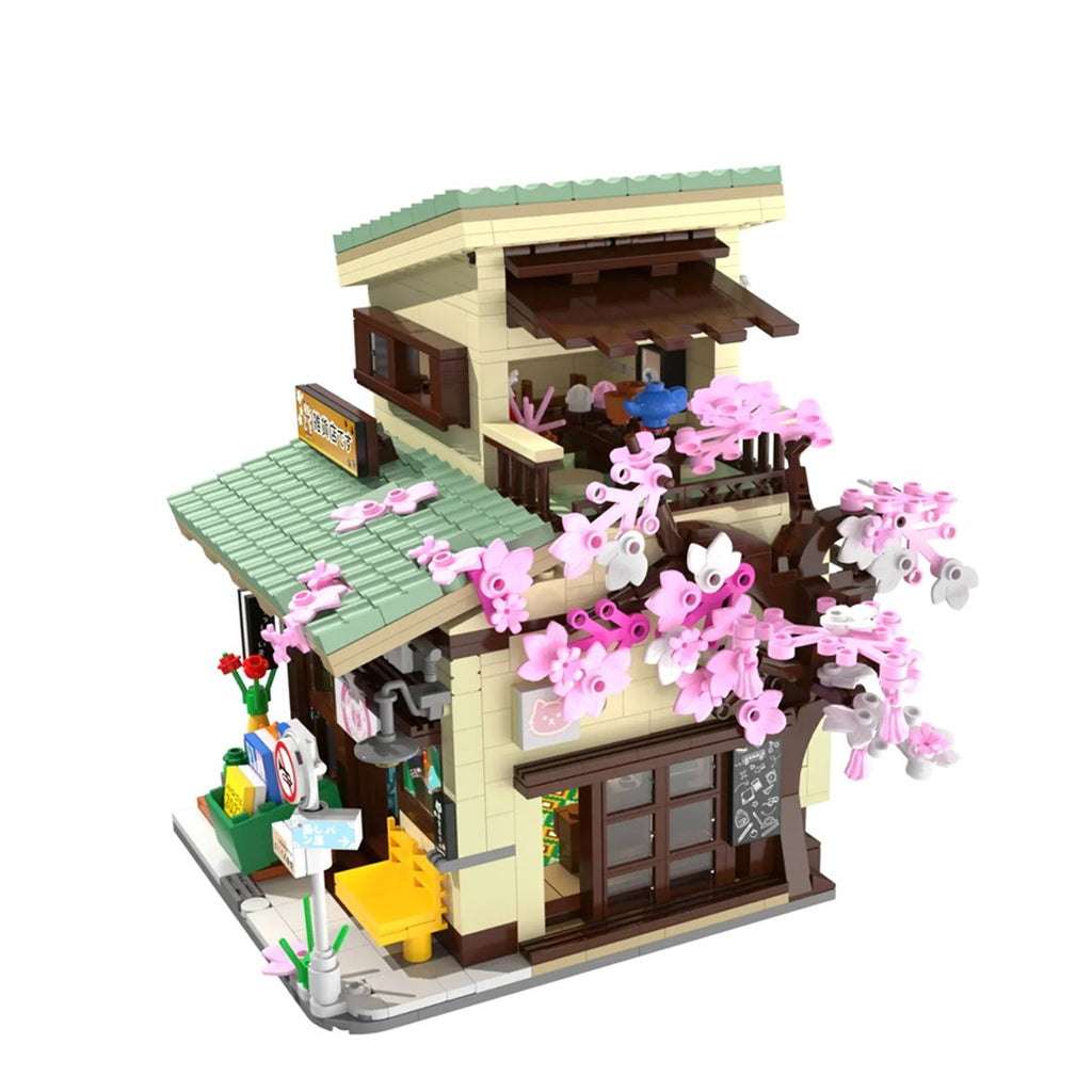 kawaiies-softtoys-plushies-kawaii-plush-Japanese Grocery Sakura Tree Shop Building Set Build it 