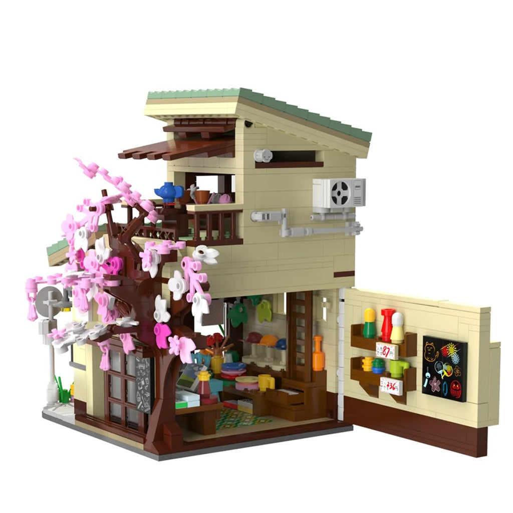 kawaiies-softtoys-plushies-kawaii-plush-Japanese Grocery Sakura Tree Shop Building Set Build it 