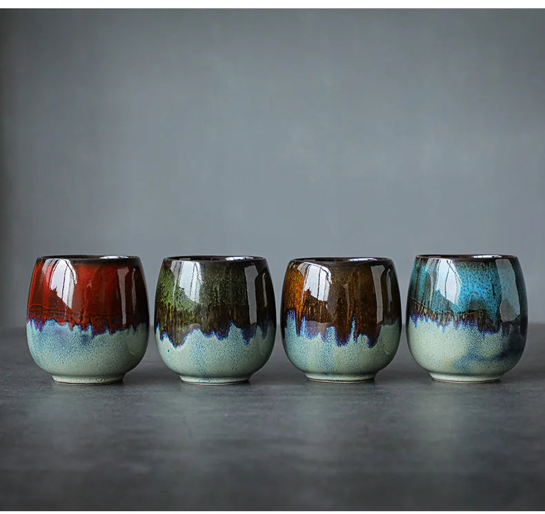 kawaiies-softtoys-plushies-kawaii-plush-Japanese-theme Ceramic Kiln Round 80ml Tea Cup Mugs 