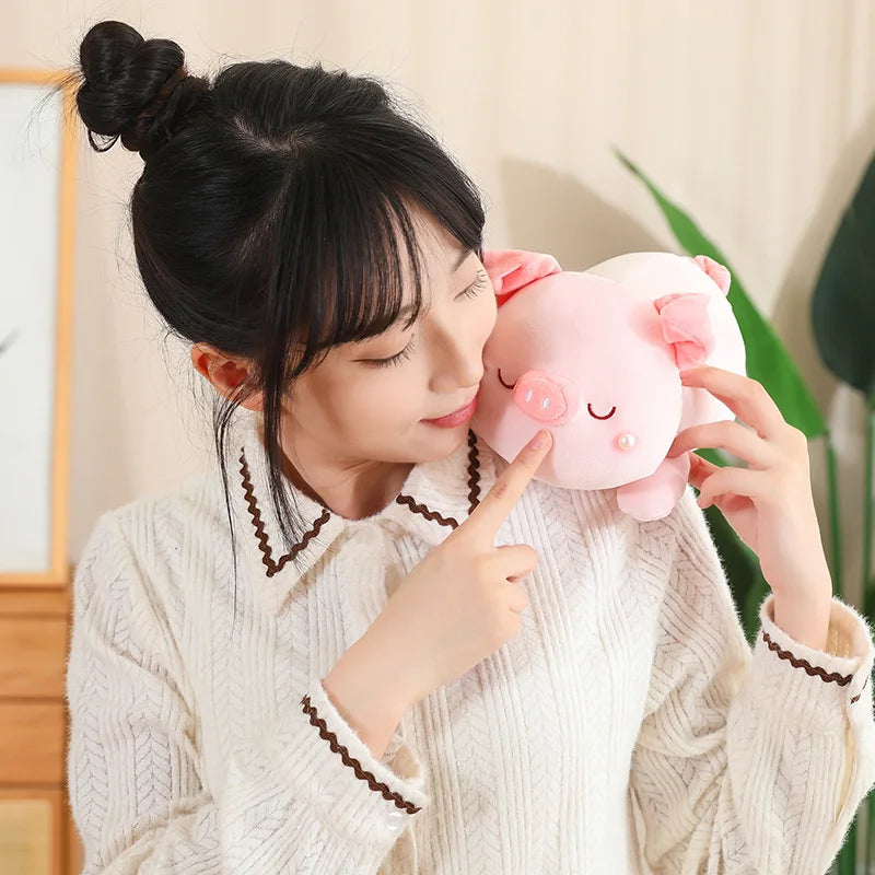 kawaiies-softtoys-plushies-kawaii-plush-Jeju the Pig hiding in Shell Plushie Soft toy 