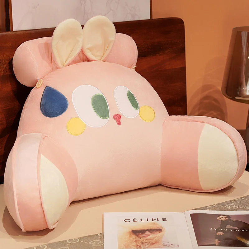 kawaiies-softtoys-plushies-kawaii-plush-Kawaii Animals Resting Cushion Pillow Soft toy Pink Rabbit 20in / 50cm 