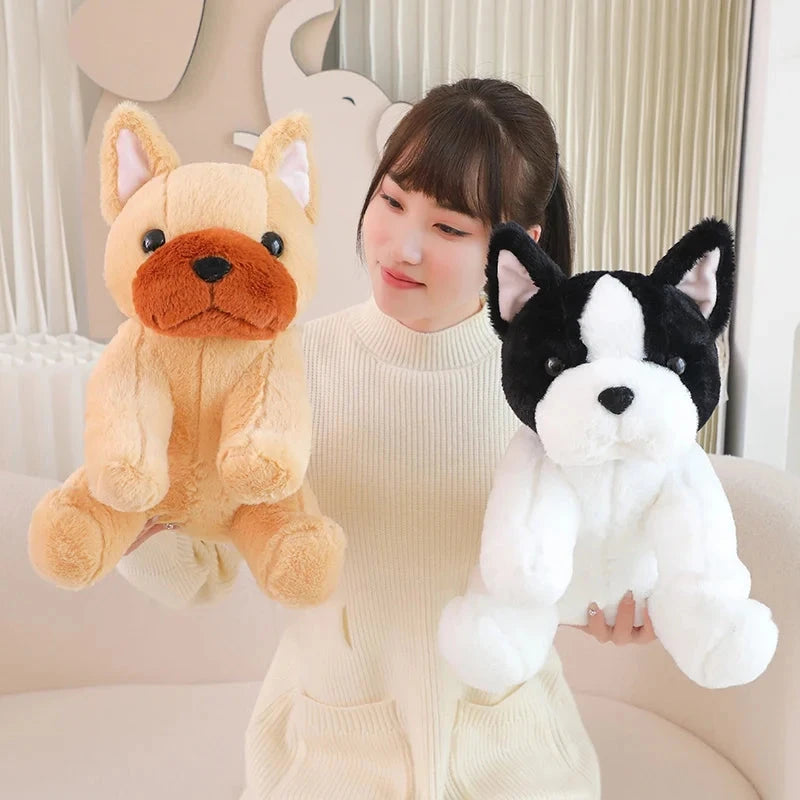 kawaiies-softtoys-plushies-kawaii-plush-Kawaii Biege White French Bulldog Plushies Soft toy 