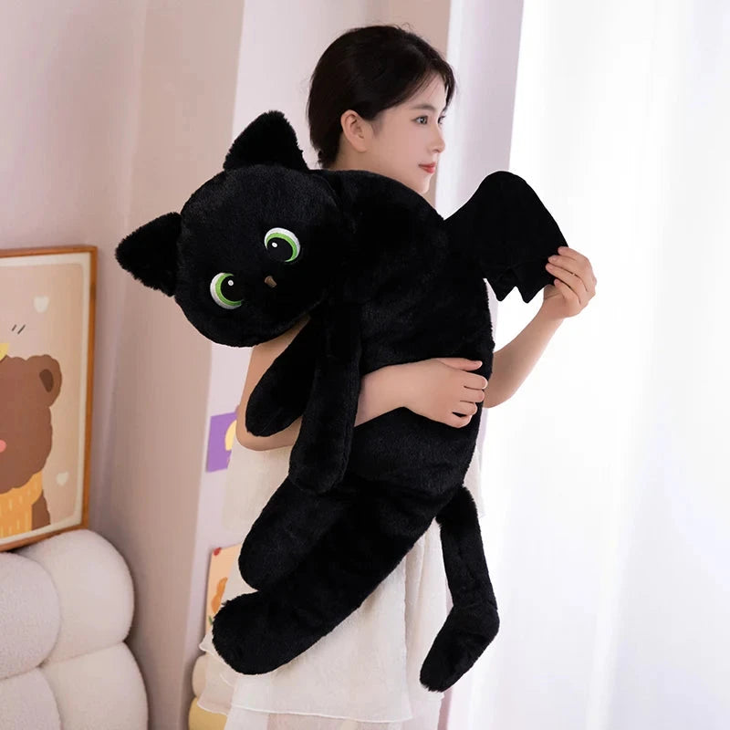 kawaiies-softtoys-plushies-kawaii-plush-Kawaii Black Cat with Wings Plushies Soft toy 