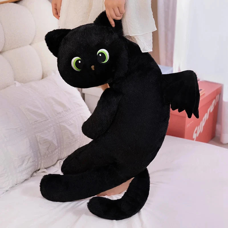 kawaiies-softtoys-plushies-kawaii-plush-Kawaii Black Cat with Wings Plushies Soft toy 