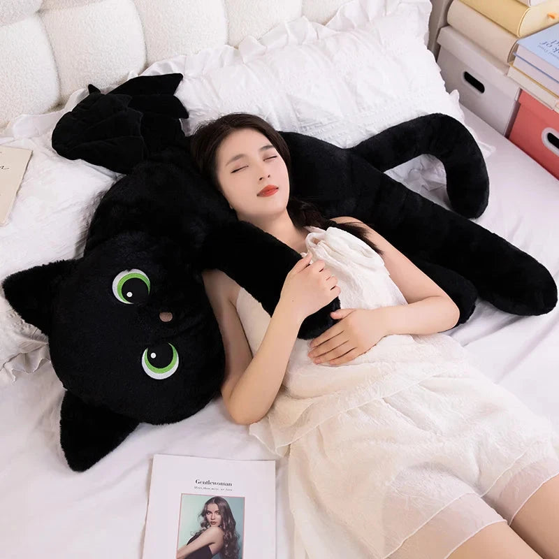 kawaiies-softtoys-plushies-kawaii-plush-Kawaii Black Cat with Wings Plushies Soft toy 