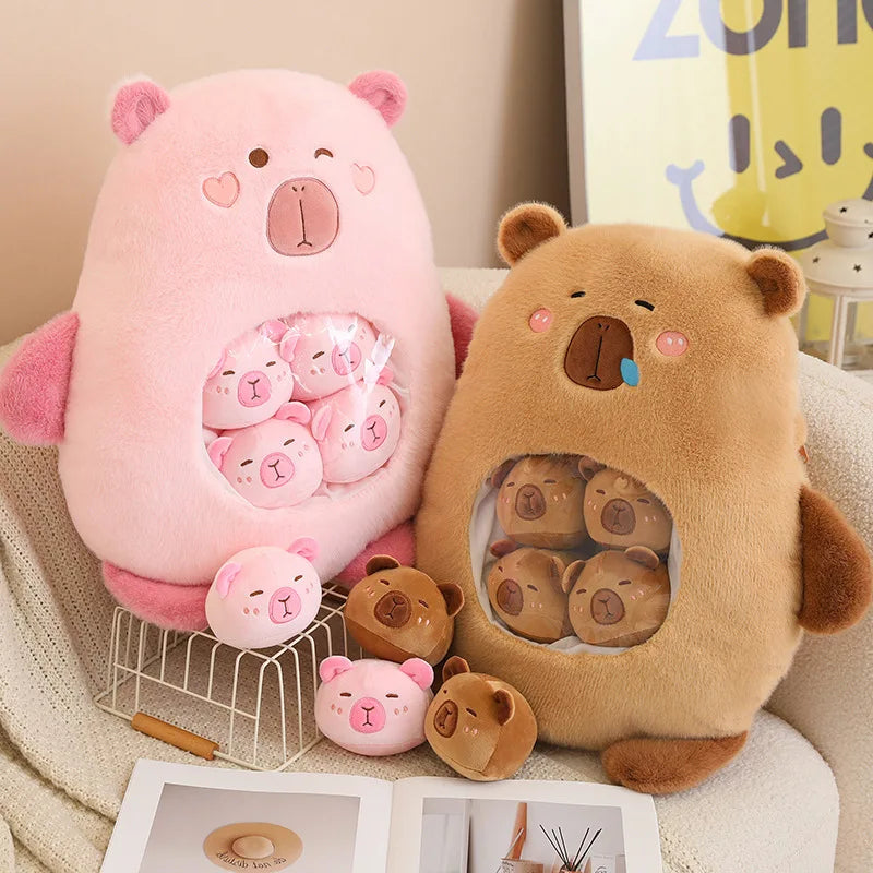 kawaiies-softtoys-plushies-kawaii-plush-Kawaii Capybara Candy Bag Plushie Soft toy 