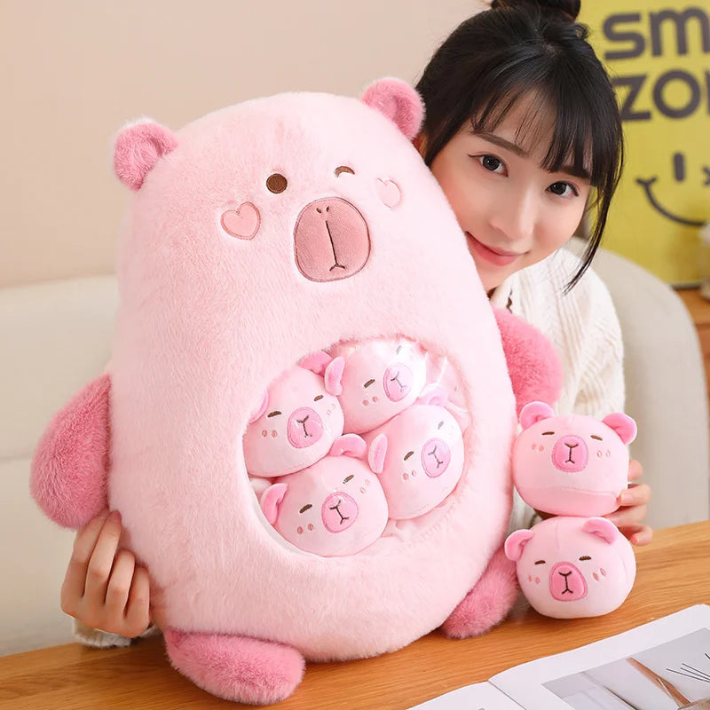 kawaiies-softtoys-plushies-kawaii-plush-Kawaii Capybara Candy Bag Plushie Soft toy 