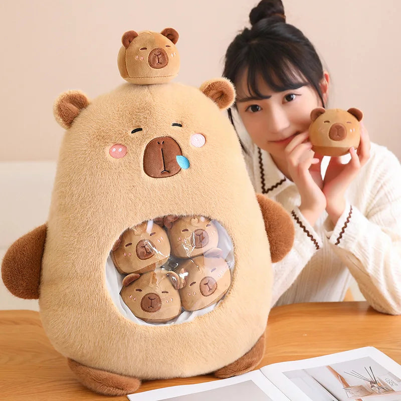 kawaiies-softtoys-plushies-kawaii-plush-Kawaii Capybara Candy Bag Plushie Soft toy 