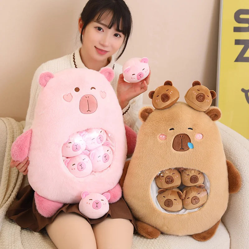 kawaiies-softtoys-plushies-kawaii-plush-Kawaii Capybara Candy Bag Plushie Soft toy 