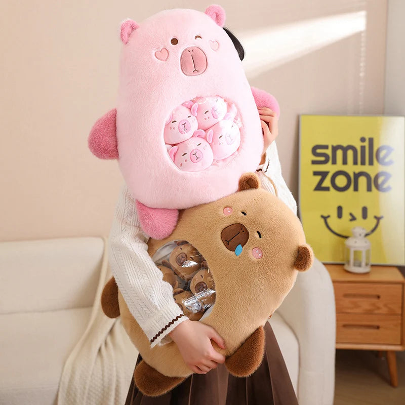 kawaiies-softtoys-plushies-kawaii-plush-Kawaii Capybara Candy Bag Plushie Soft toy 