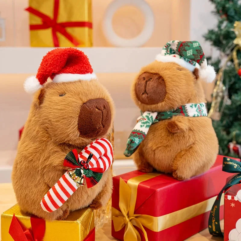 kawaiies-softtoys-plushies-kawaii-plush-Kawaii Capybara Christmas-themed Plushies Soft toy 