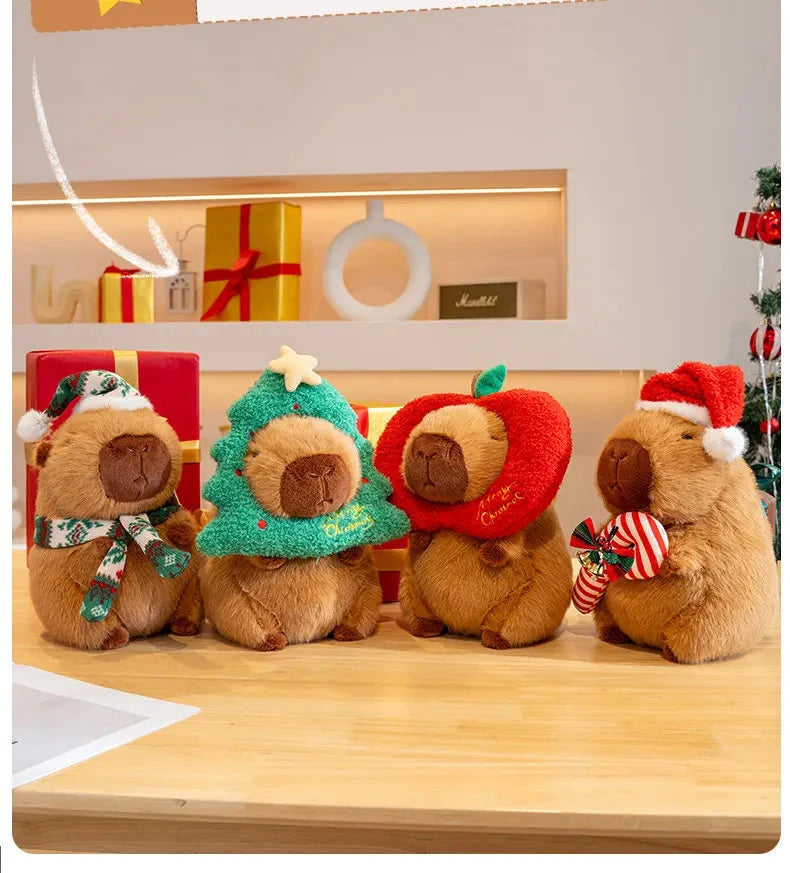 kawaiies-softtoys-plushies-kawaii-plush-Kawaii Capybara Christmas-themed Plushies Soft toy 