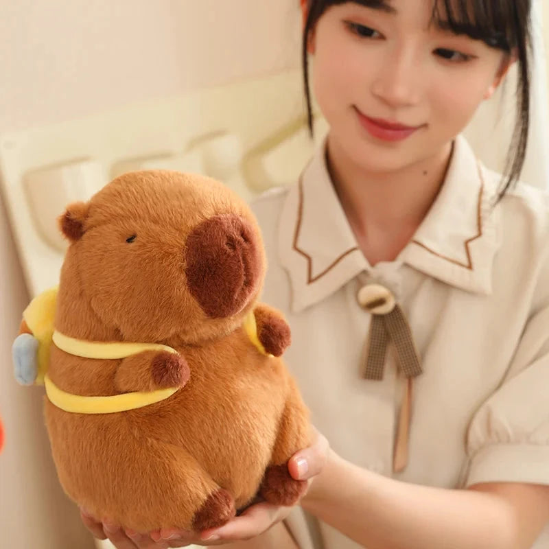 kawaiies-softtoys-plushies-kawaii-plush-Kawaii Capybara with Backpack Plush Collection Soft toy 