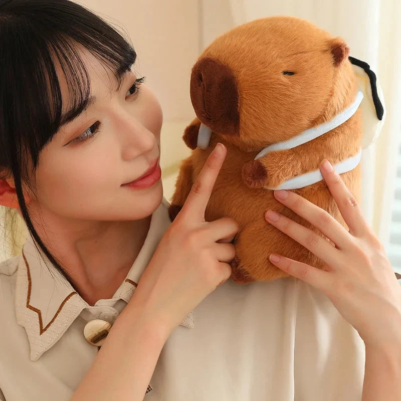 kawaiies-softtoys-plushies-kawaii-plush-Kawaii Capybara with Backpack Plush Collection Soft toy 