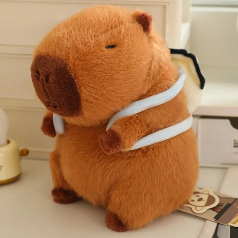 kawaiies-softtoys-plushies-kawaii-plush-Kawaii Capybara with Backpack Plush Collection Soft toy 