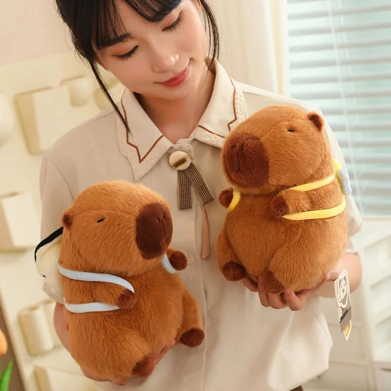 kawaiies-softtoys-plushies-kawaii-plush-Kawaii Capybara with Backpack Plush Collection Soft toy 