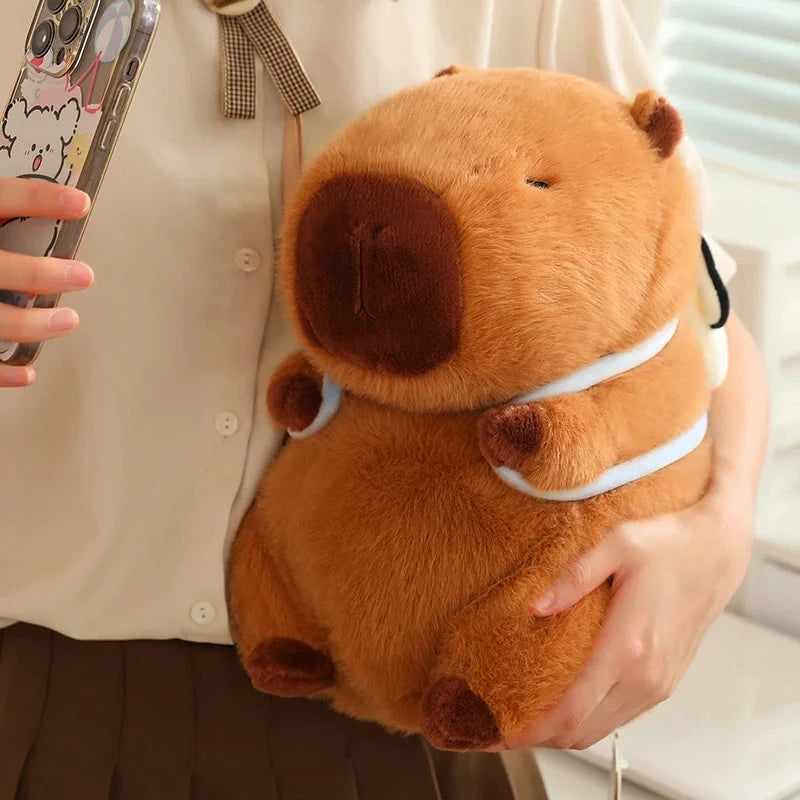 kawaiies-softtoys-plushies-kawaii-plush-Kawaii Capybara with Backpack Plush Collection Soft toy 