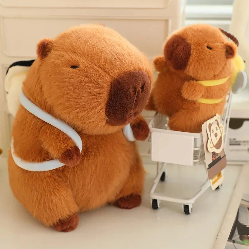 kawaiies-softtoys-plushies-kawaii-plush-Kawaii Capybara with Backpack Plush Collection Soft toy 