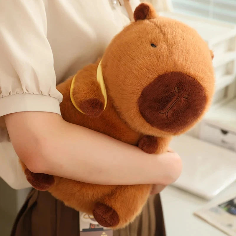 kawaiies-softtoys-plushies-kawaii-plush-Kawaii Capybara with Backpack Plush Collection Soft toy 