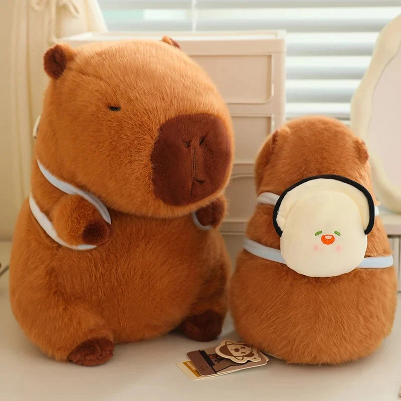 kawaiies-softtoys-plushies-kawaii-plush-Kawaii Capybara with Backpack Plush Collection Soft toy 