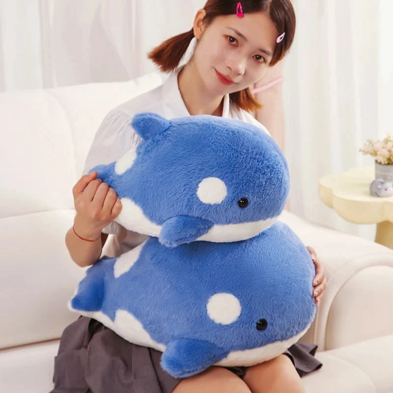 kawaiies-softtoys-plushies-kawaii-plush-Kawaii Fluffy Gray Blue Killer Whale Plushies Soft toy 