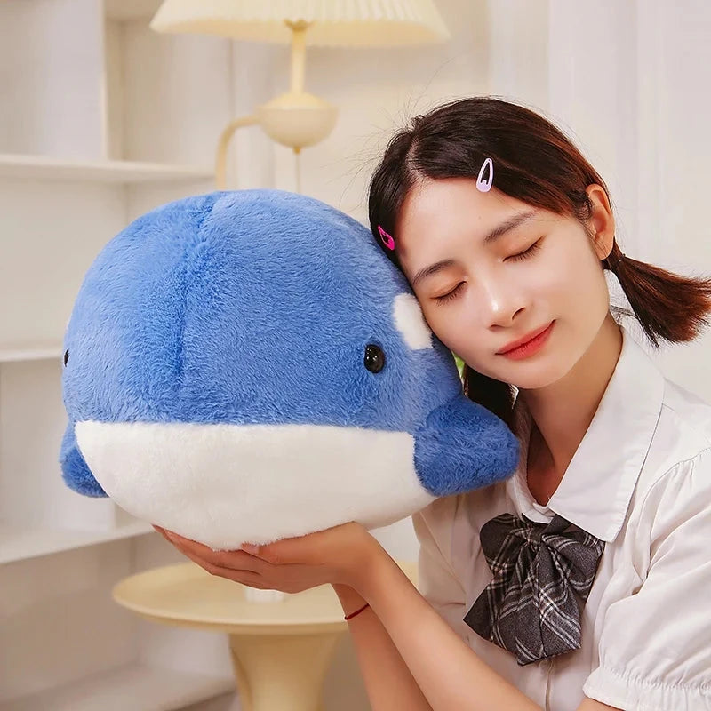 kawaiies-softtoys-plushies-kawaii-plush-Kawaii Fluffy Gray Blue Killer Whale Plushies Soft toy 