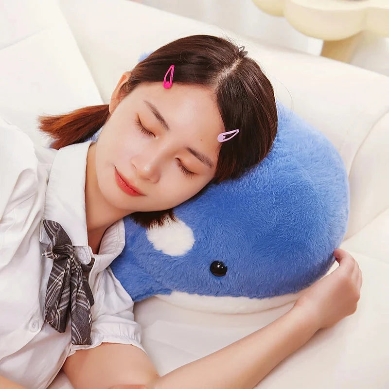 kawaiies-softtoys-plushies-kawaii-plush-Kawaii Fluffy Gray Blue Killer Whale Plushies Soft toy 