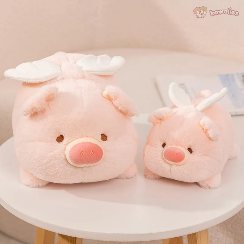 kawaiies-softtoys-plushies-kawaii-plush-Kawaii Flying Angel Pig Plush Soft toy 