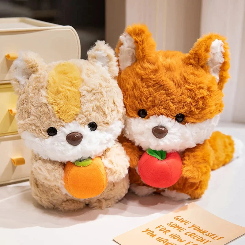 kawaiies-softtoys-plushies-kawaii-plush-Kawaii Fox & Squirrel Chibi Plushies Soft toy 