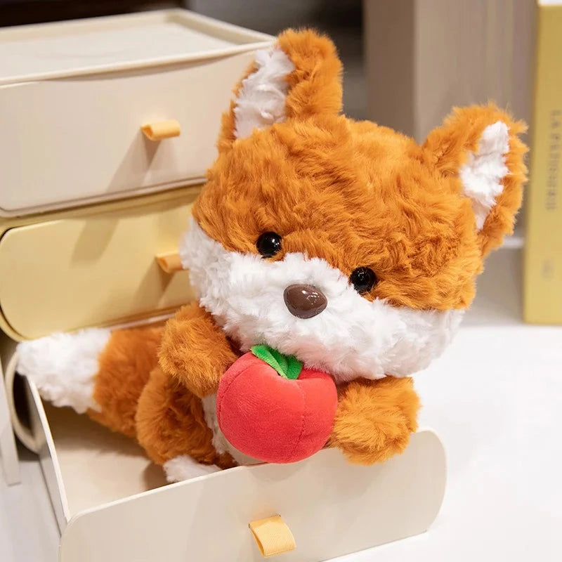 kawaiies-softtoys-plushies-kawaii-plush-Kawaii Fox & Squirrel Chibi Plushies Soft toy 