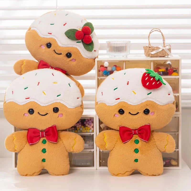 kawaiies-softtoys-plushies-kawaii-plush-Kawaii Gingerbread Man Christmas Plushie Soft toy 