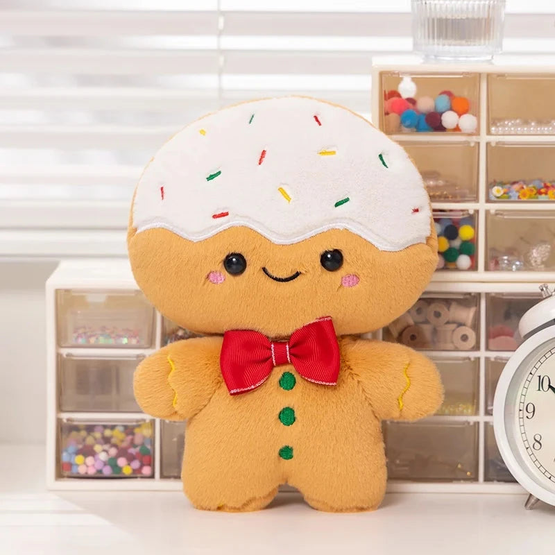 kawaiies-softtoys-plushies-kawaii-plush-Kawaii Gingerbread Man Christmas Plushie Soft toy Cream 