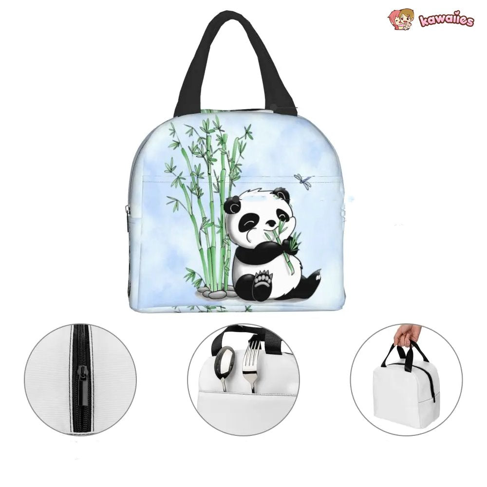 kawaiies-softtoys-plushies-kawaii-plush-Kawaii Panda Insulated Lunch Bags bag 