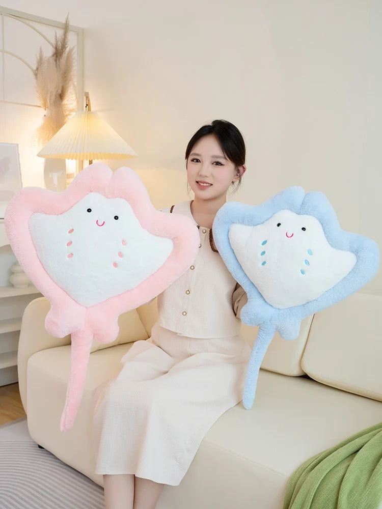 kawaiies-softtoys-plushies-kawaii-plush-Kawaii Pastel Fluffy Stingray Plushies Soft toy 