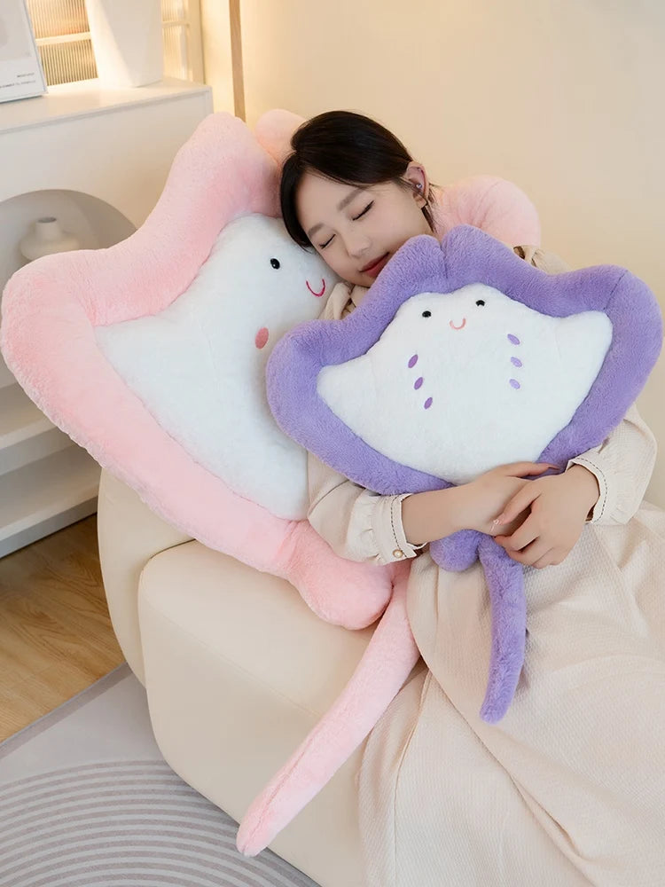 kawaiies-softtoys-plushies-kawaii-plush-Kawaii Pastel Fluffy Stingray Plushies Soft toy 