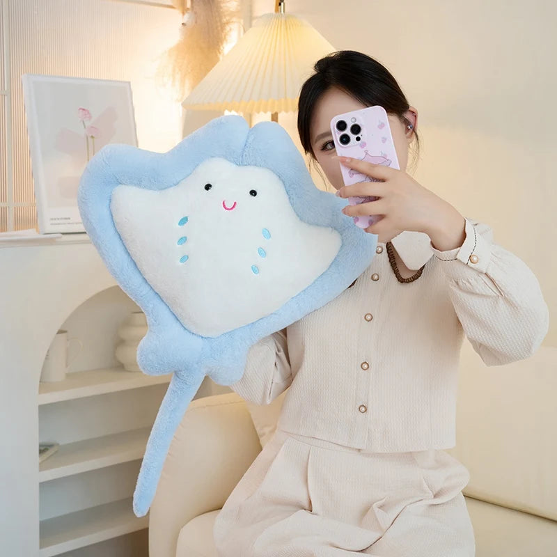 kawaiies-softtoys-plushies-kawaii-plush-Kawaii Pastel Fluffy Stingray Plushies Soft toy 