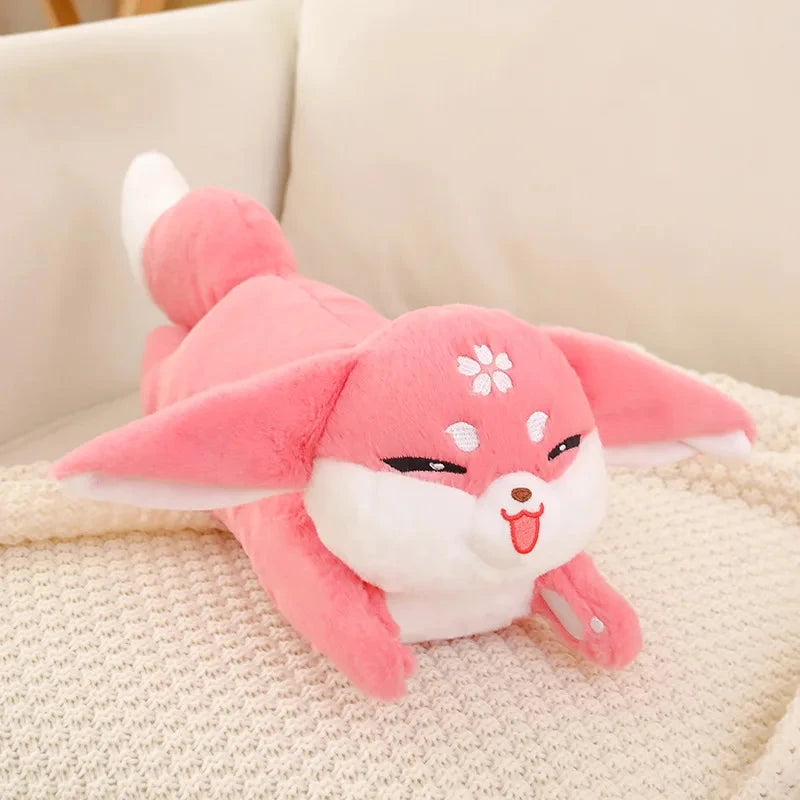 kawaiies-softtoys-plushies-kawaii-plush-Kawaii Pink Fox Sakura Plushie Soft toy 20in / 50cm 