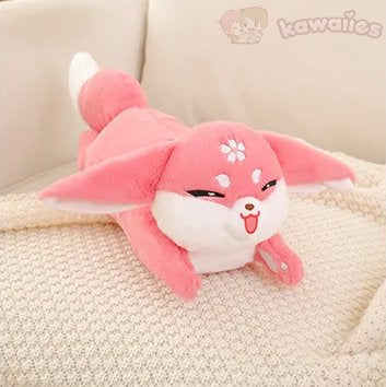 kawaiies-softtoys-plushies-kawaii-plush-Kawaii Pink Fox Sakura Plushie Soft toy 