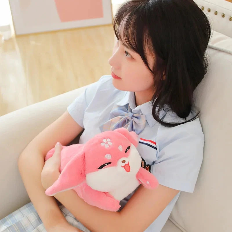 kawaiies-softtoys-plushies-kawaii-plush-Kawaii Pink Fox Sakura Plushie Soft toy 