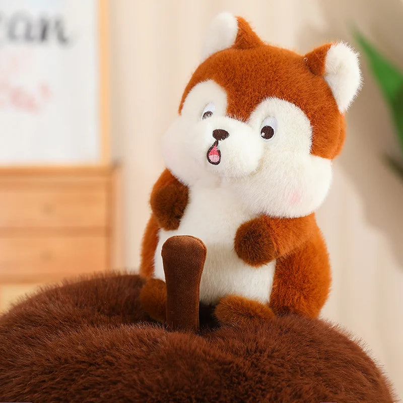 kawaiies-softtoys-plushies-kawaii-plush-Kawaii Red Squirrel Acorn Plushie Soft toy 