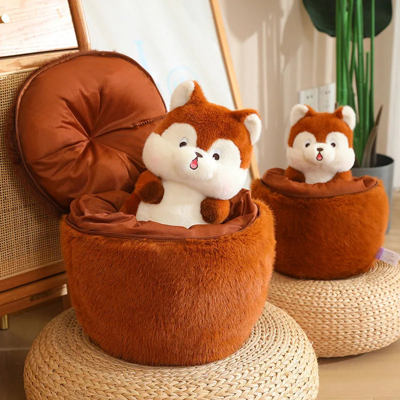 kawaiies-softtoys-plushies-kawaii-plush-Kawaii Red Squirrel Acorn Plushie Soft toy 