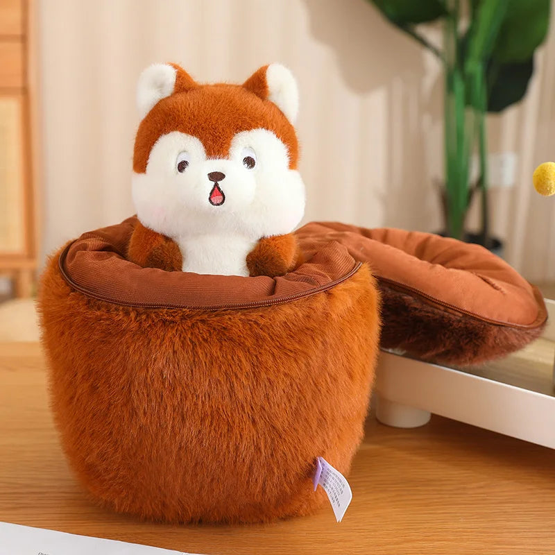 kawaiies-softtoys-plushies-kawaii-plush-Kawaii Red Squirrel Acorn Plushie Soft toy 20cm 