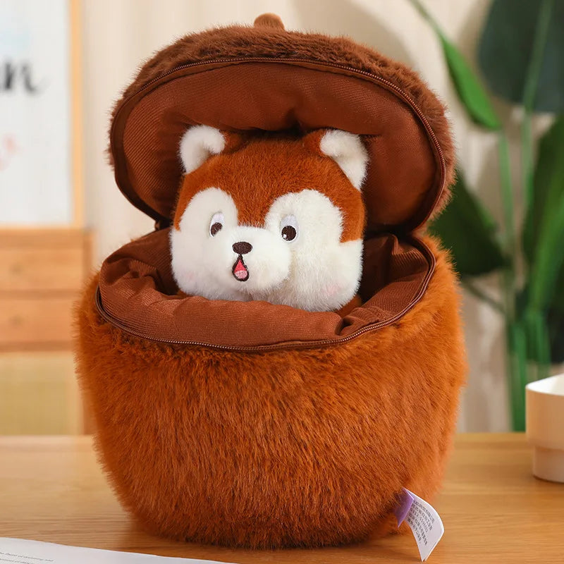 kawaiies-softtoys-plushies-kawaii-plush-Kawaii Red Squirrel Acorn Plushie Soft toy 