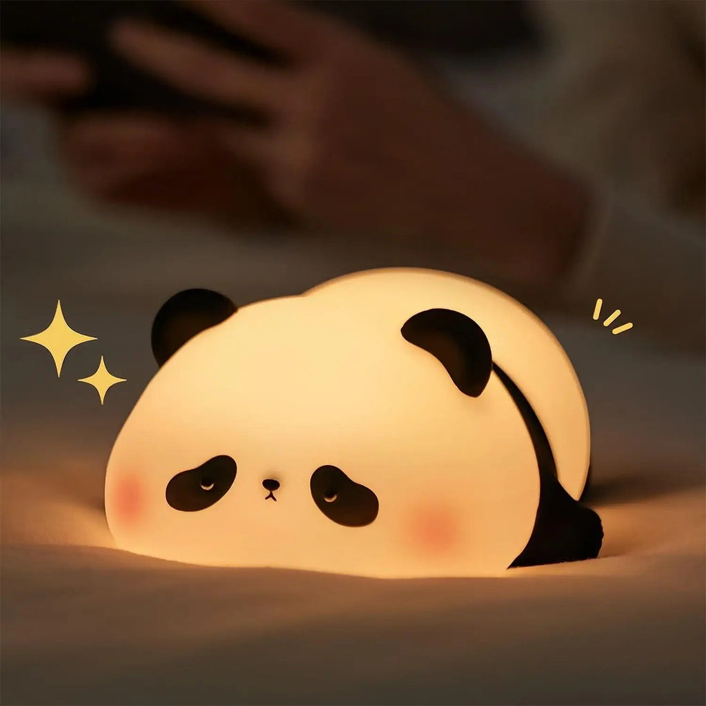kawaiies-softtoys-plushies-kawaii-plush-Kawaii Sleepy Panda LED Night Lights Home Decor Laying 